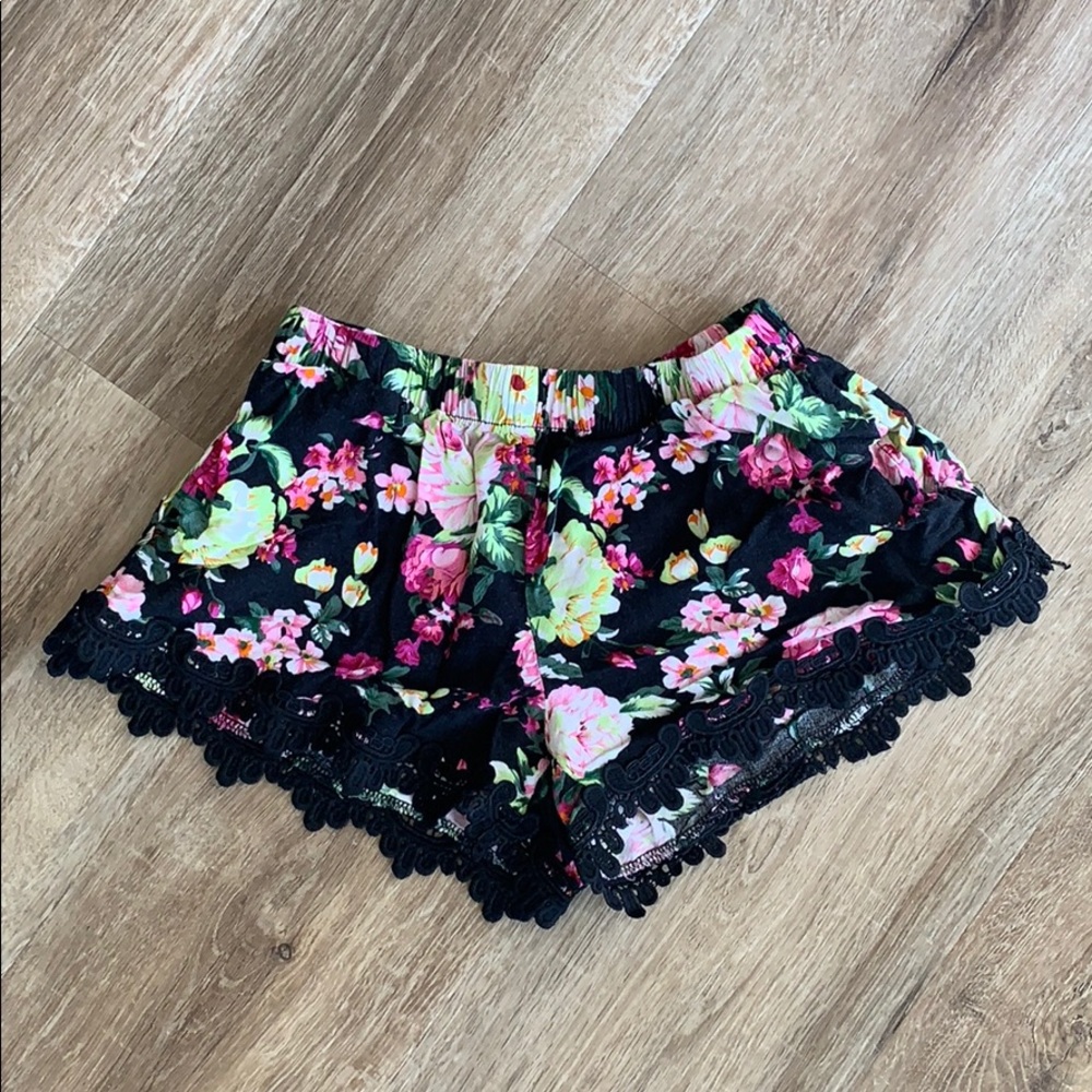 Floral shorts